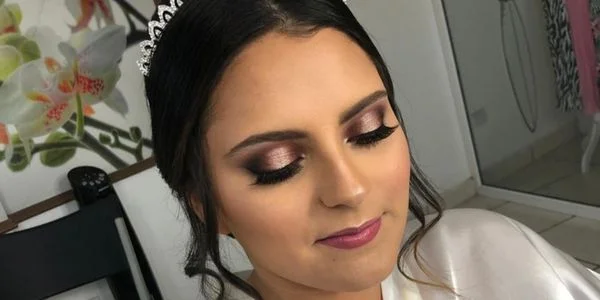 novia maquillada