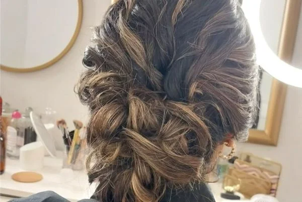 peinado para eventos